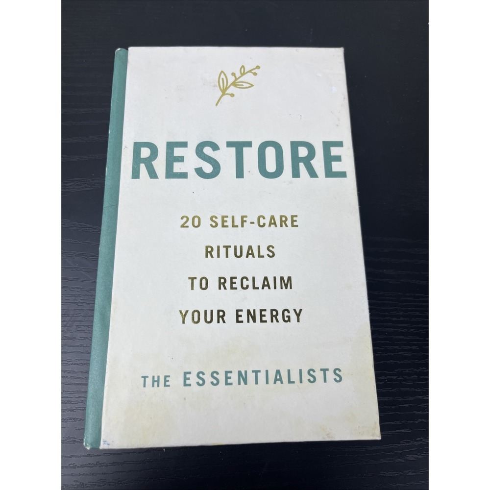 Restore 20 Self Care Rituals to Reclaim Your Energy Wellness Book